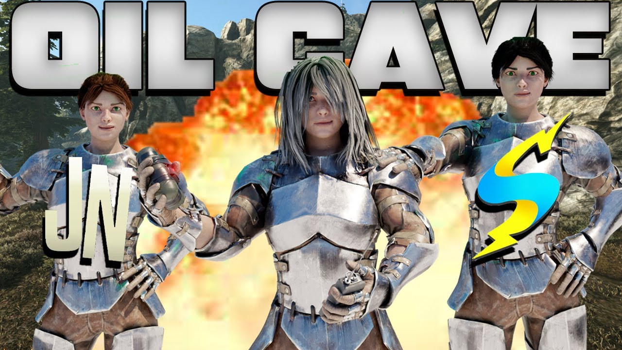 💥RAIDEO OIL CAVE | Ft Shockist & JamieNid | SMALL TRIBES OFICIAL | ARK PC