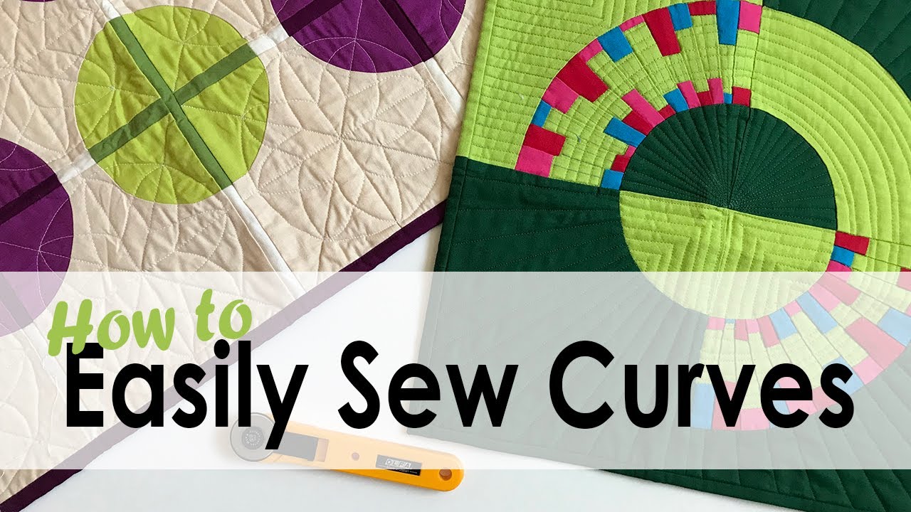 How to sew curves for quilts with On Williams Street
