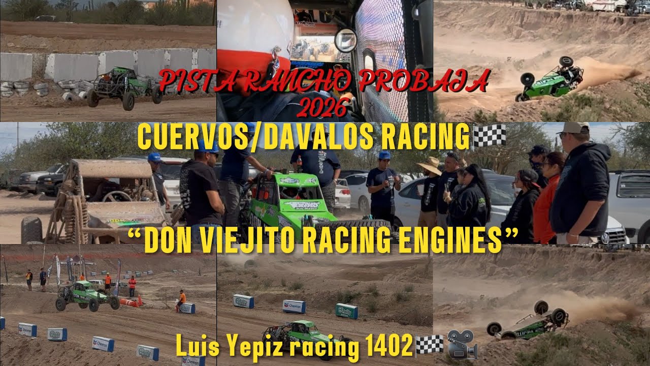 ASÍ SE VIVIÓ LA CARRERA EN LA PISTA CON EL EQUIPO 🏁CUERVOS/DAVALOS RACING 1647🏁DON VIEJITO ENGINES 😎