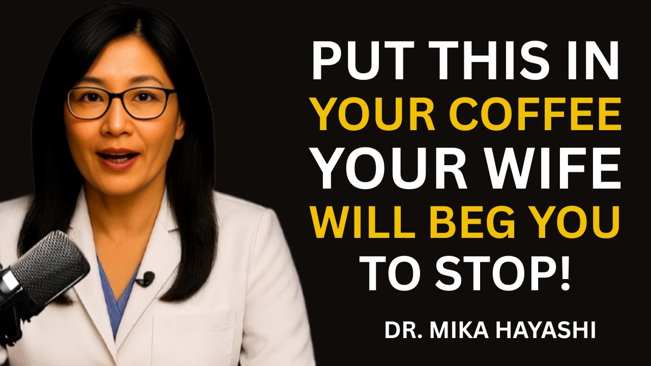 Urologist's Secret: Put THIS in Your Coffee and Men Over 50 Feel 20 Again! | Dr. Mika Hayashi