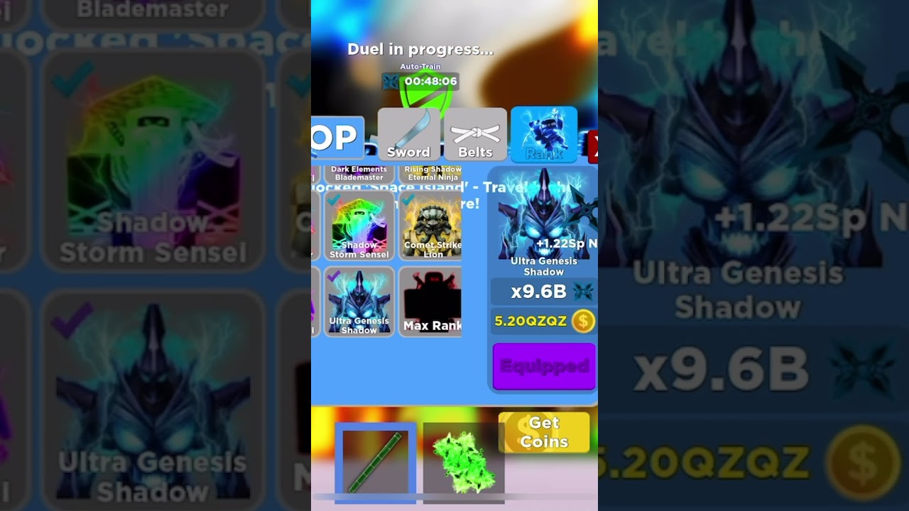FINALLY GETTING THE LAST RANK IN NINJA LEGENDS!!