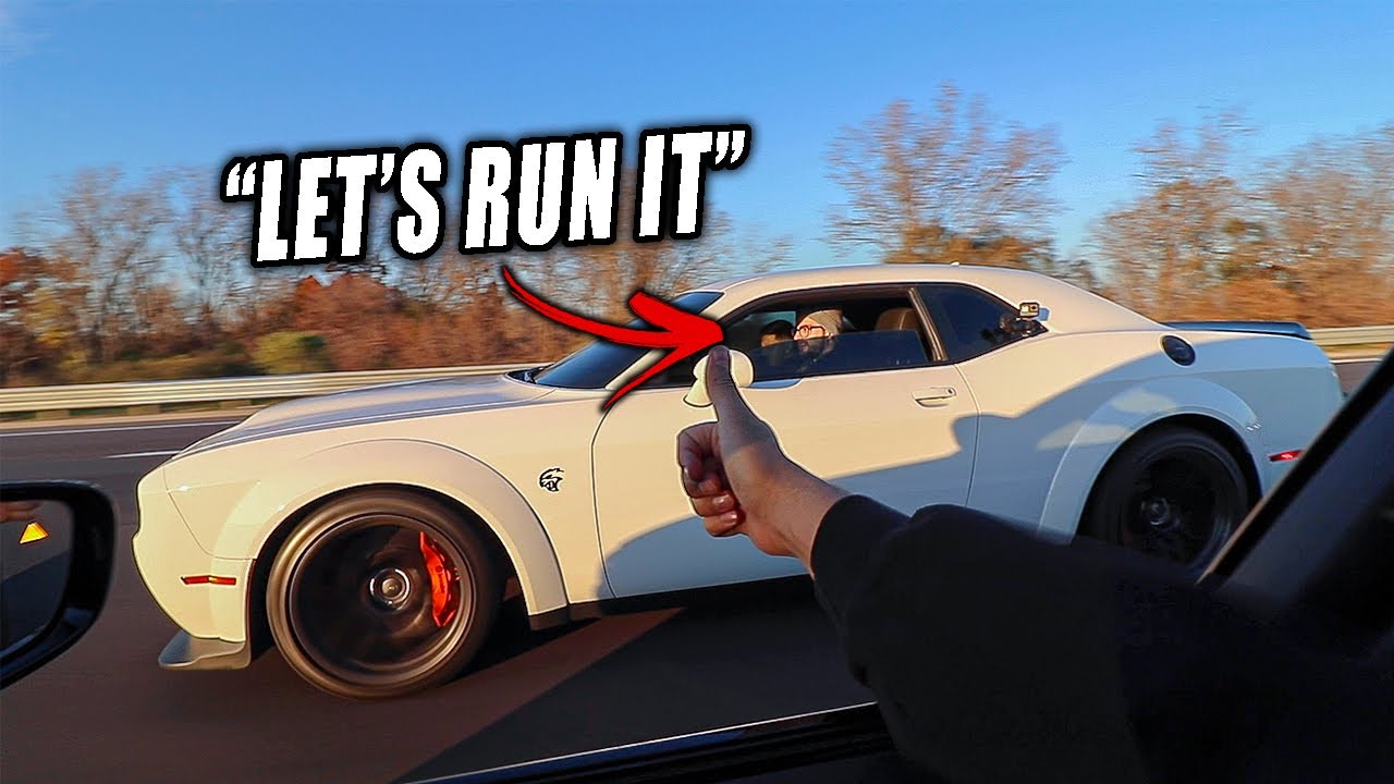 800-сильный HELLCAT REDEYE против 800-сильного BMW M5!