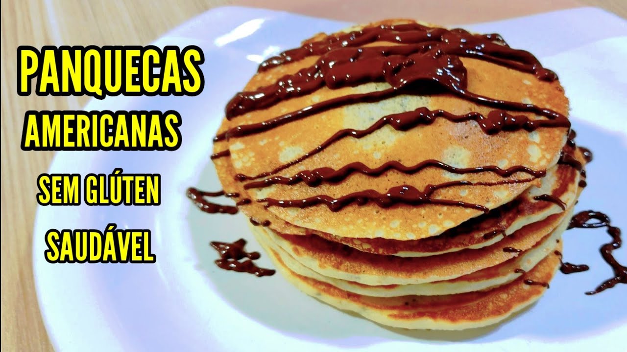 Panquecas americanas sem glúten! saudável, deliciosas, como fazer panquecas americanas sem glúten