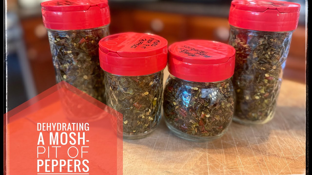 How to Dehydrate Spicy Peppers🌶️🔥
