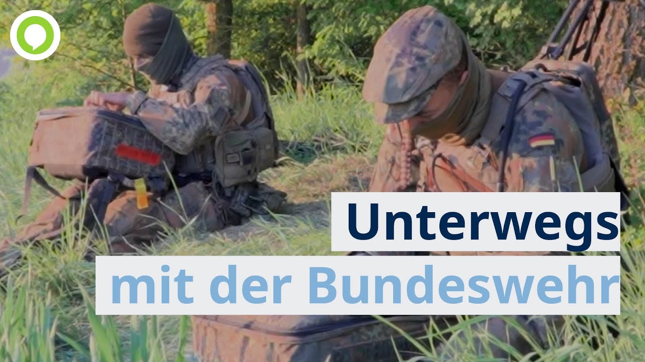 Unterwegs mit der Bundeswehr