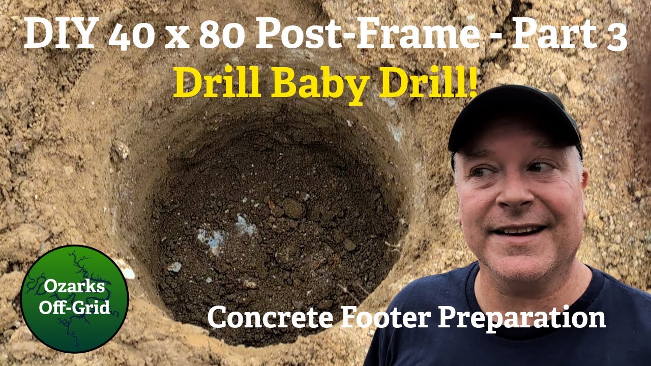 DIY 40x80 Post Frame - Part 3 - Drill Baby Drill