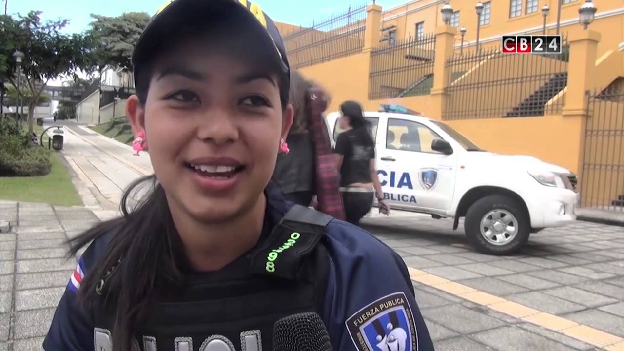 Reportaje de la Fuerza Publica de Costa Rica.