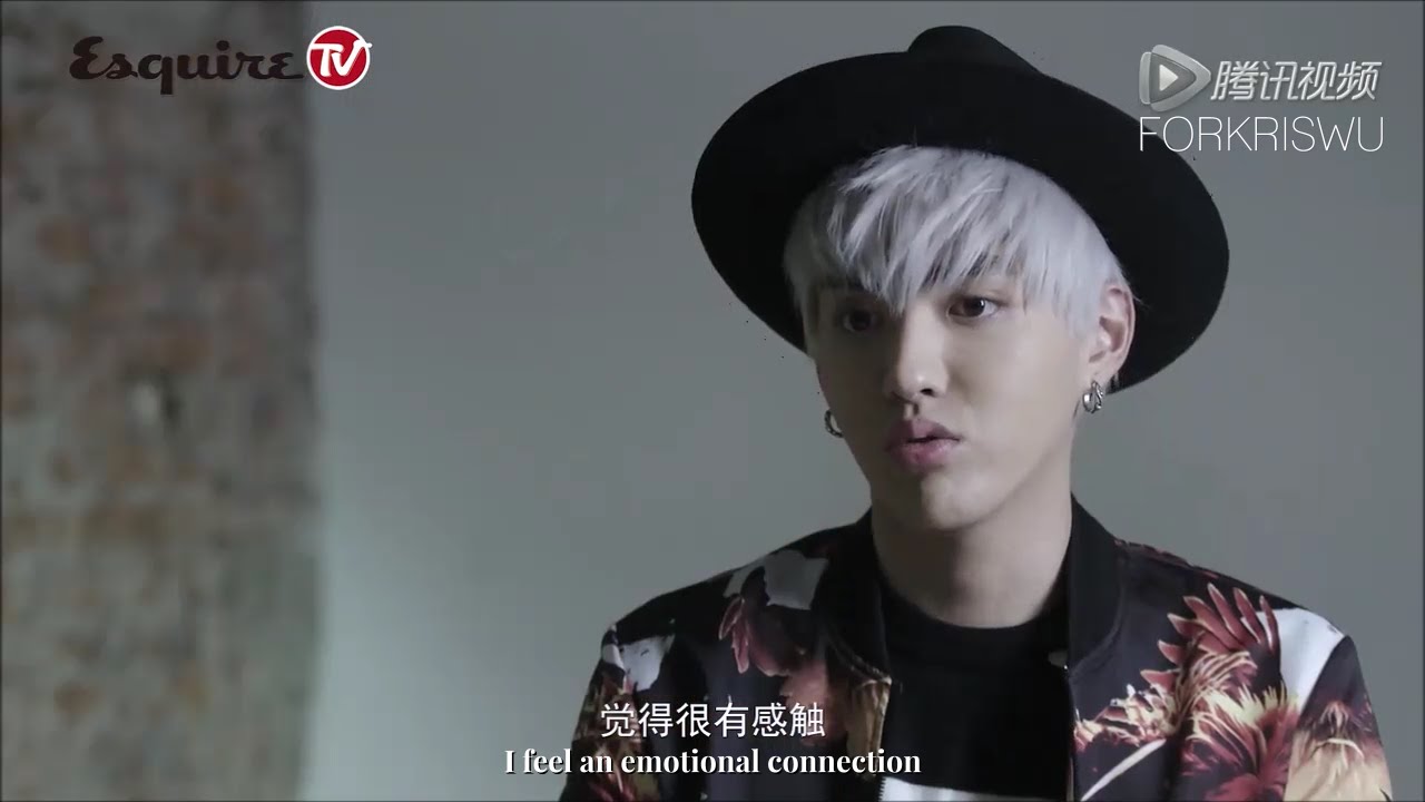 [ENG|720P] 151225 Esquire Magazine Photoshoot Behind The Scenes - Kris Wu Cut