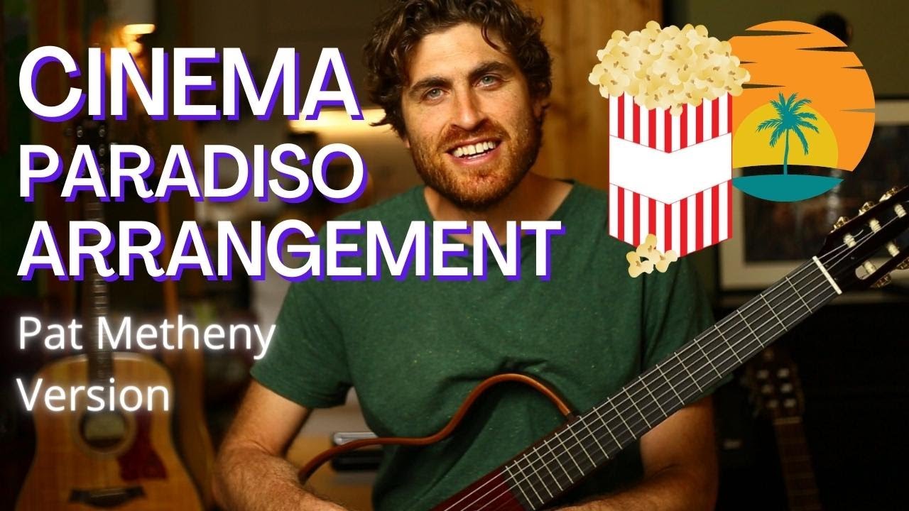 Cinema Paradiso (Ennio Morricone) Pat Metheny Version | Guitar Cover with Chords | Lesson Pt. 1
