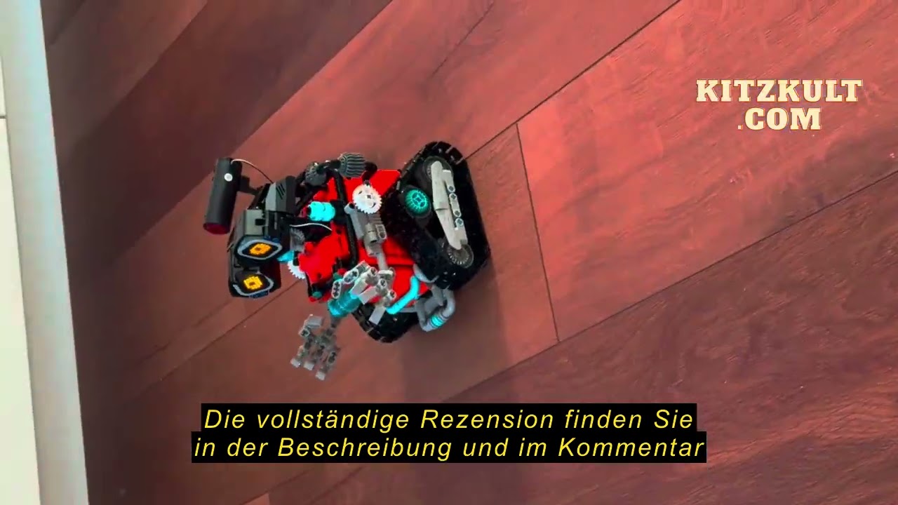 Produktbewertung Sillbird Technik Roboter Kinder Bauspielzeug, 5-in-1 RC Technic Programmierbares Ro