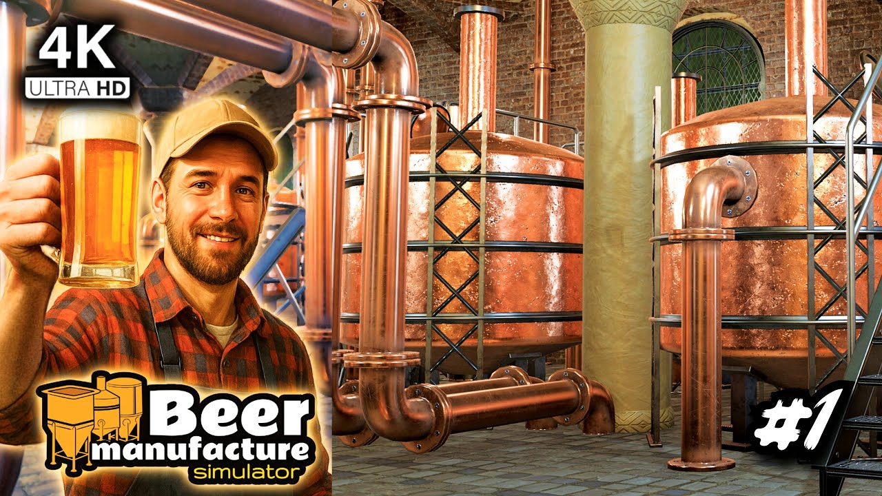 Let's Play Beer Manufacture Simulator #1 Bugged Sorry + Reshade