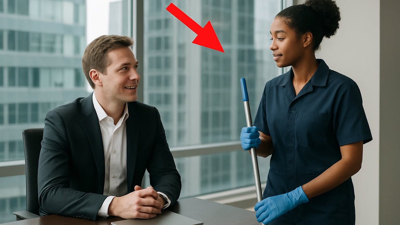The Billionaire Makes the Black Female Janitor a Deal She Can’t Refuse
