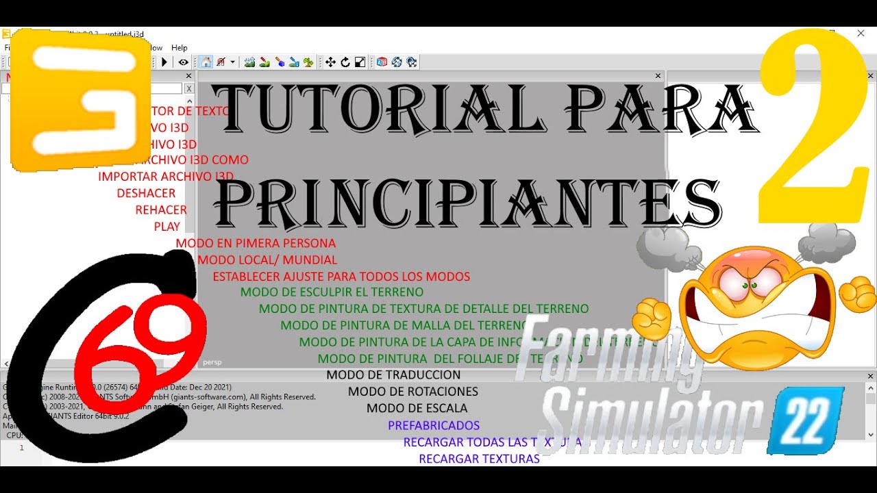 Tutorial gians editor V 9 0 2 Español FS 22.