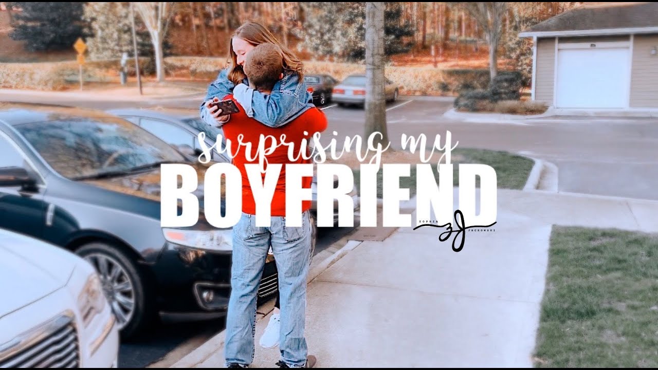 SURPRISING MY LONG DISTANCE BOYFRIEND FOR VALENTINE'S DAY || vlog #2