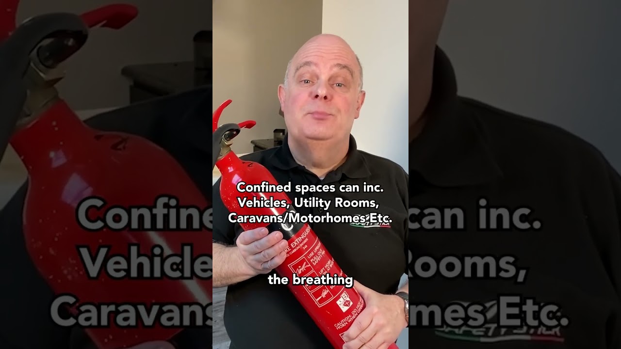 Learn the DANGERS of a CO2 Extinguisher!!!