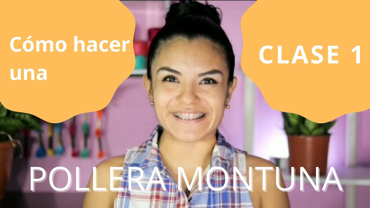 Cómo hacer una pollera Montuna/ Clase 1- Curso Flash