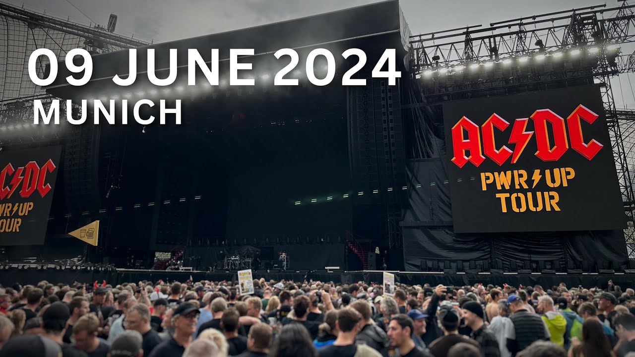 AC/DC Live in Munich ⚡️🎸🤘🏻Impressions | 09 June 2024
