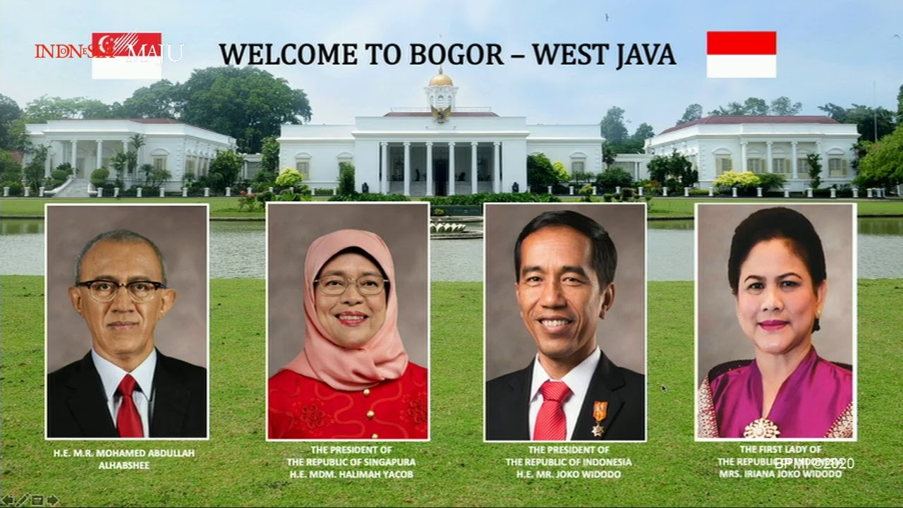 LIVE: Upacara Penyambutan Kenegaraan Presiden Singapura, Istana Bogor, 4 Februari 2020, 11:00 WIB