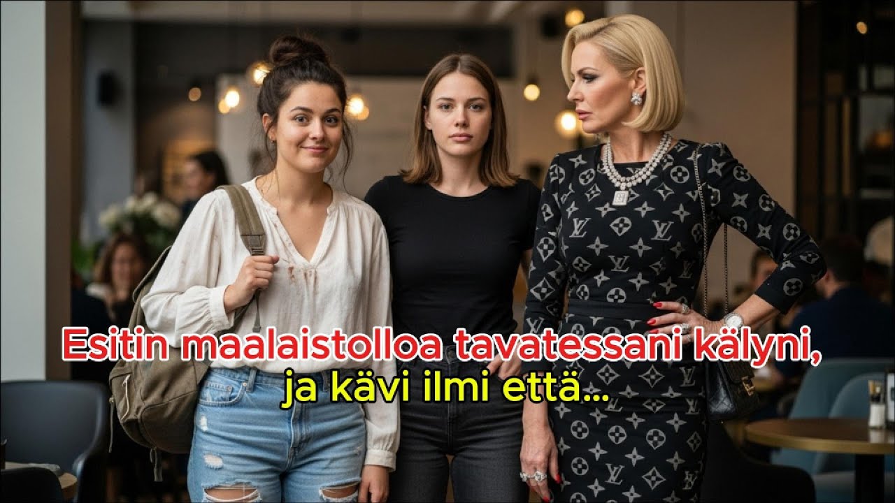 Esitin maalaistolloa tavatessani kälyni, ja kävi ilmi että…