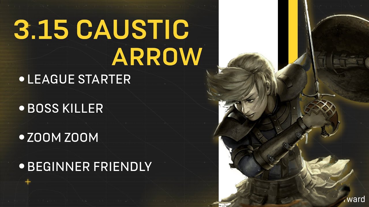 3.15 League Starter Build Caustic Arrow | Path of Exile Expedition