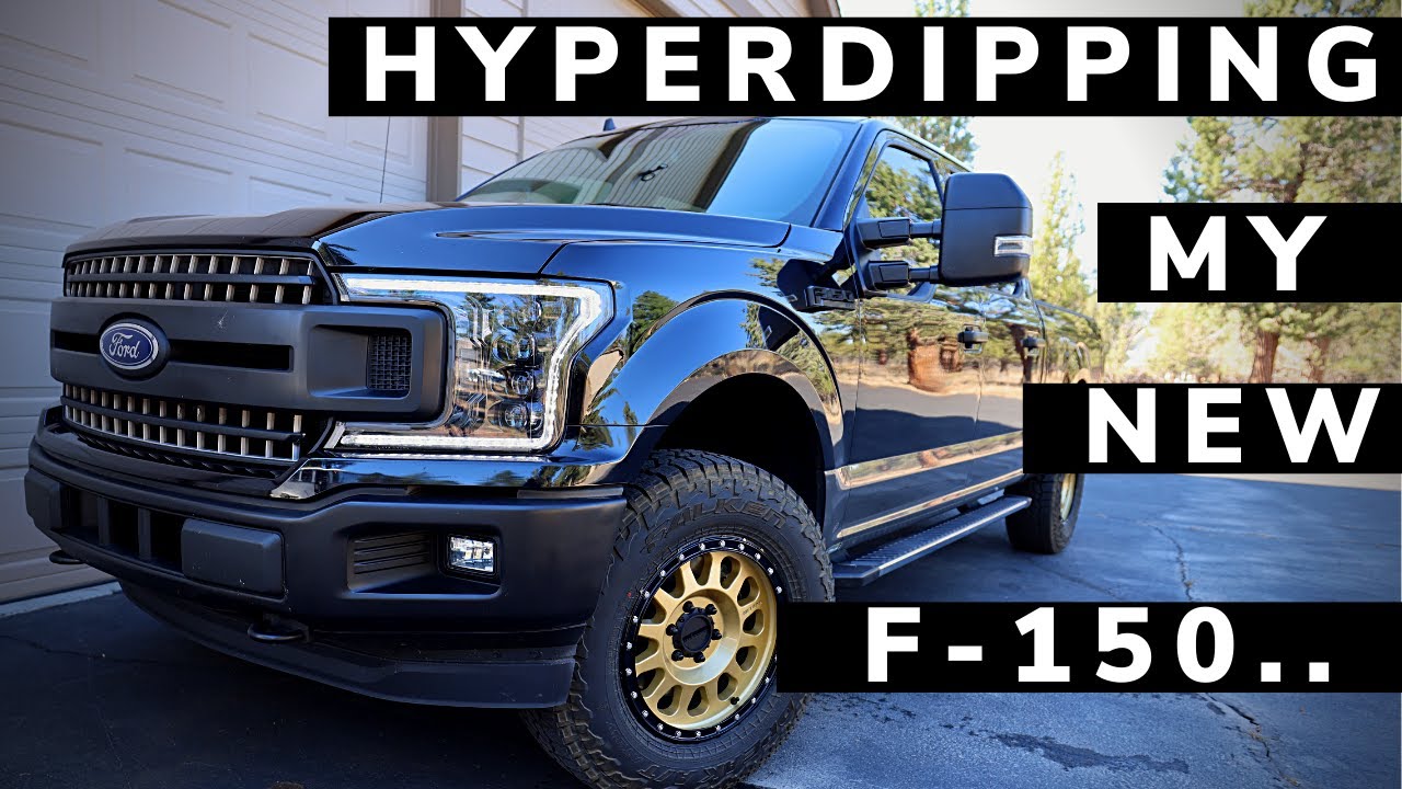 I Hyperdipped my New Ford F-150 | Better than Pasti-Dip?!