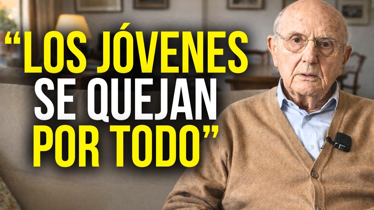 Con 17 años tuve que ir a la guerra, y luego dos años más de mili, los jóvenes de hoy no..