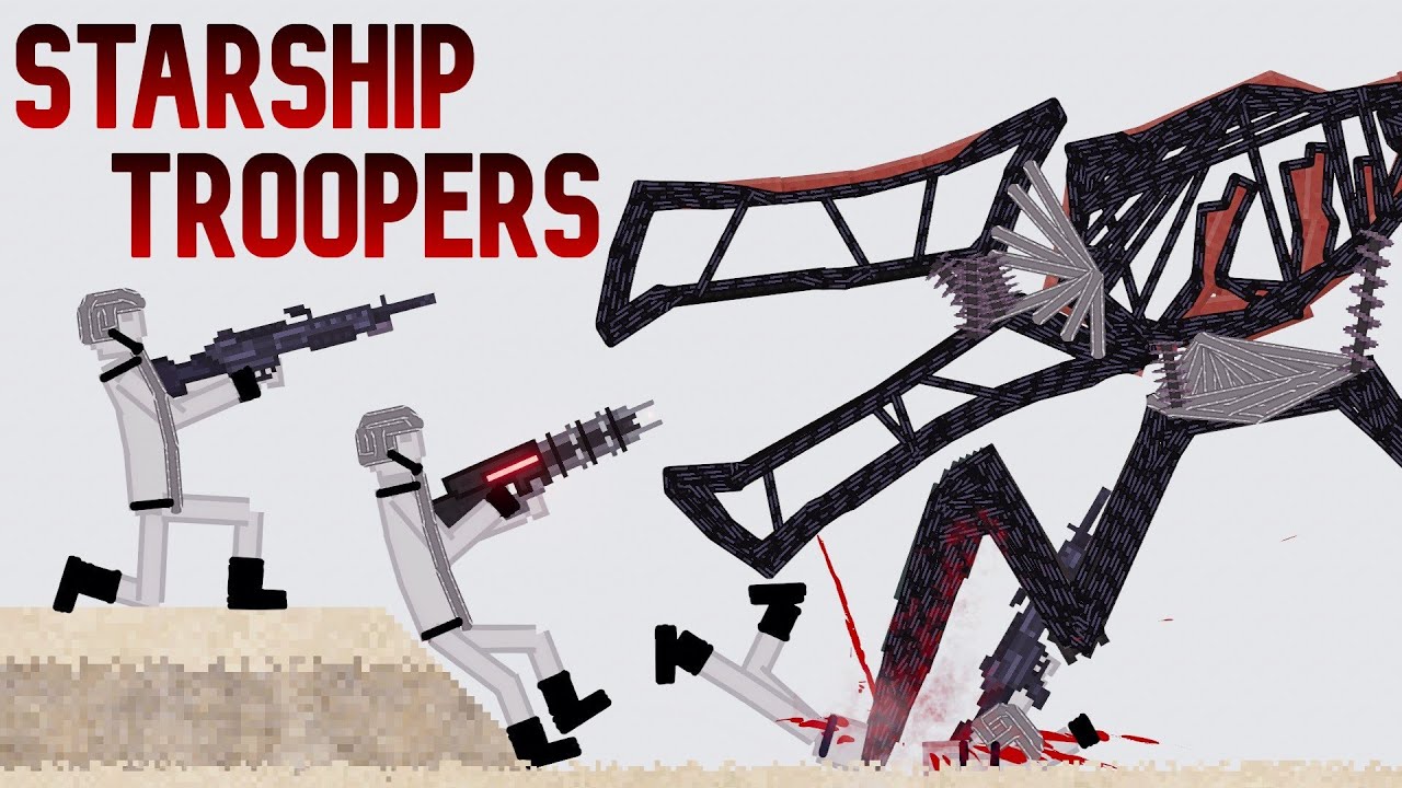 Starship Troopers but in People Playground [Short File] 1.25 beta