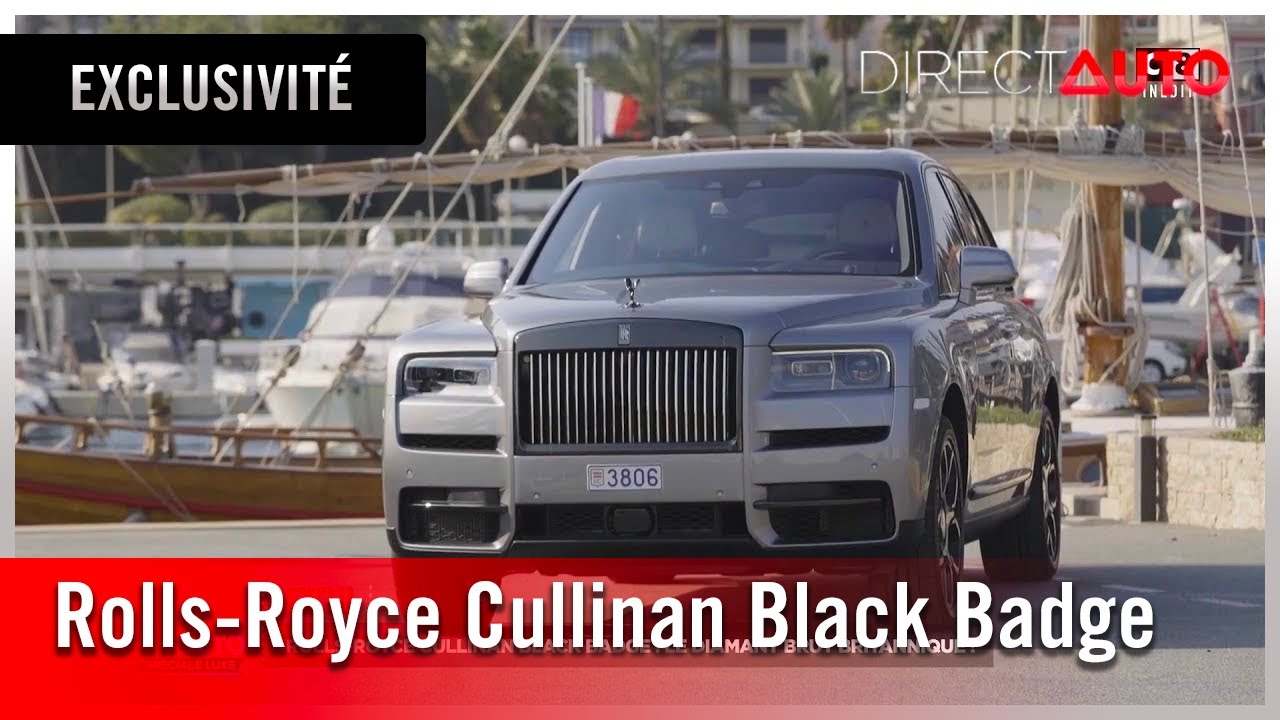Rolls-Royce Cullinan Black Badge : le diamant brut britannique !