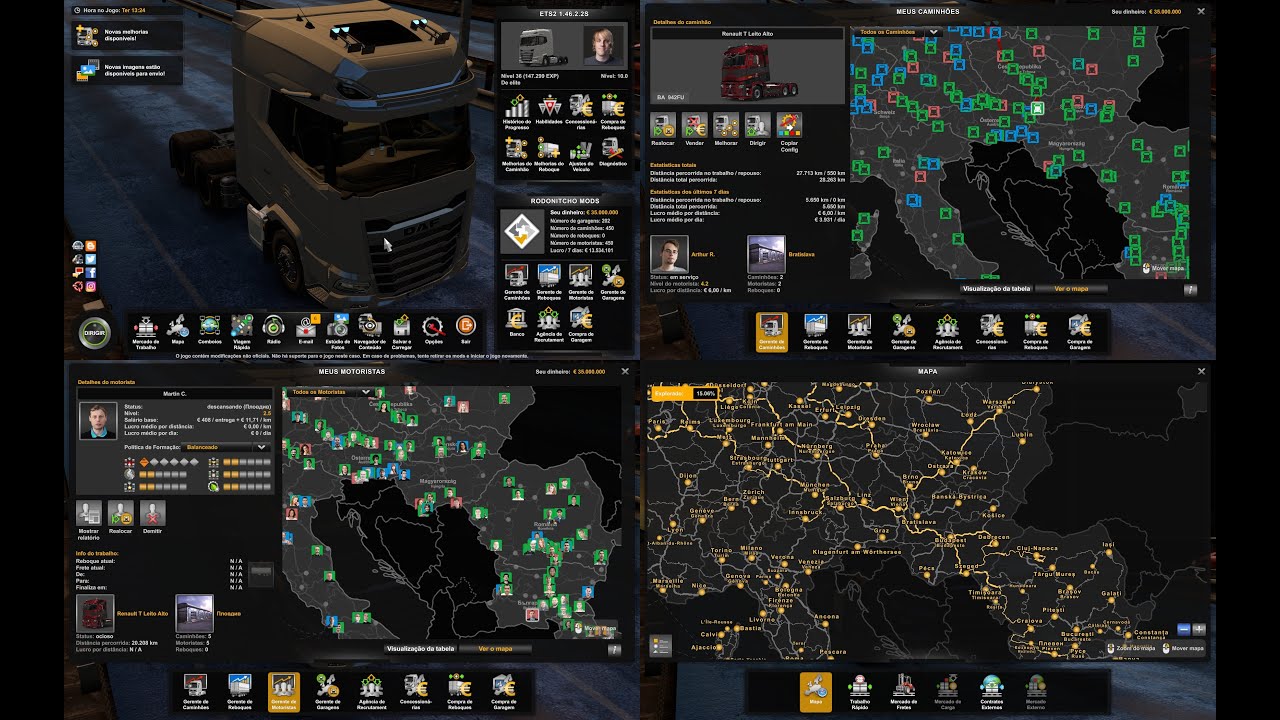 RODONITCHO MODS ETS2 1.46.2.2S 003/12/0878/2022 PROFILE ETS2 1.46.2.2S BY RODONITCHO MODS 1.0 1.46