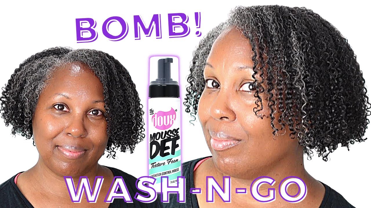 No Leave-In, No Oil, Only The Doux Mousse DEF Texture Foam | Wash and Go