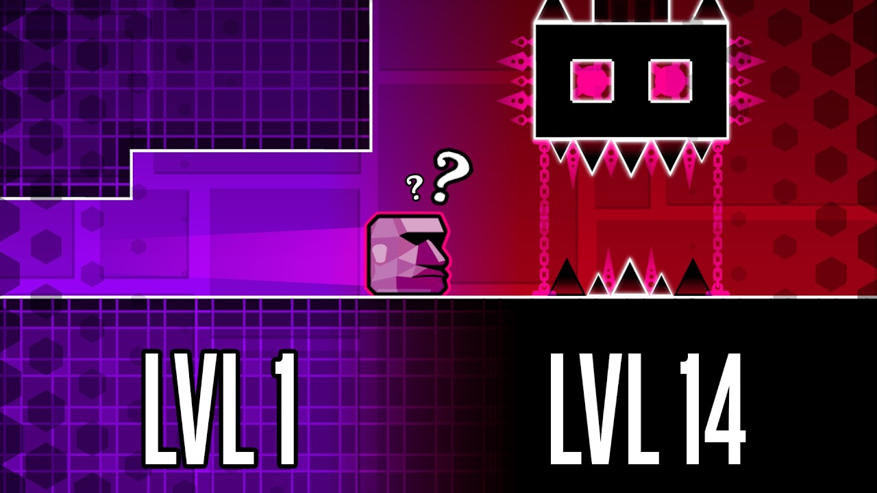 I Made Geometry Dash Completely Random (GD Randomizer)