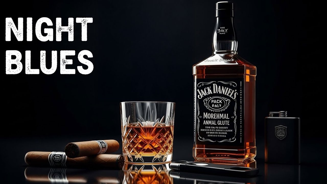 Cozy Whiskey Lounge Music with Slow Jazz Blues | Warm, Relaxing Night Ambience