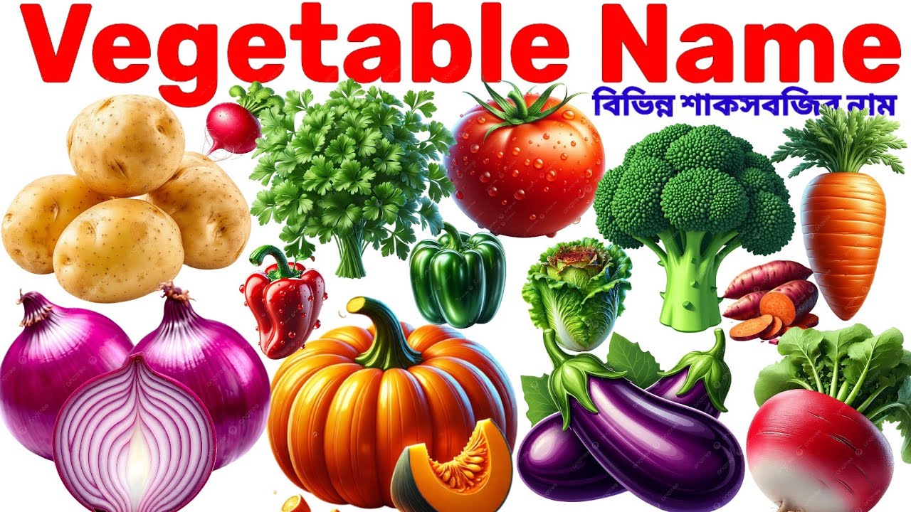 Vegetable Name in English with Pictures।30 Vegetable Name for Kids।Learn Vegetable Vocabulary 