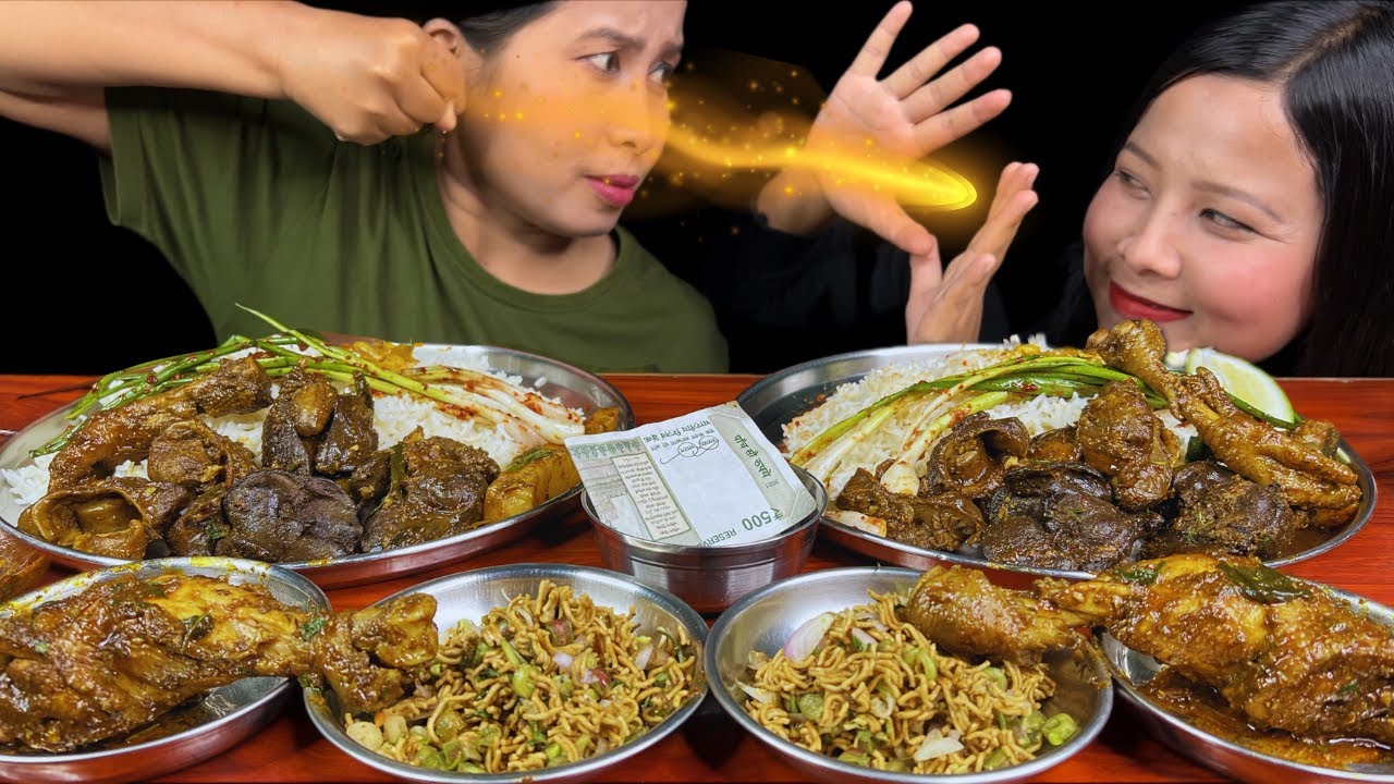 CHICKEN PARTS ( LIVER, GIZZARD,FEET,LEG PIECE) MUKBANG 🔥🔥🔥SPICY FOOD EATING CHALLENGE 🏅🏅🏅