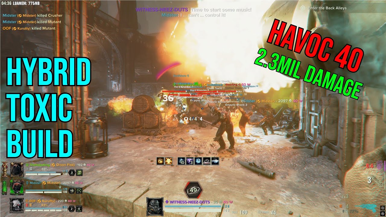Some Hybrid Toxin Build IDK | Darktide | Havoc 40 | Hive Scum