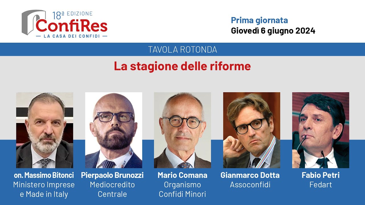 Confires 2024, prima giornata - Tavola rotonda 