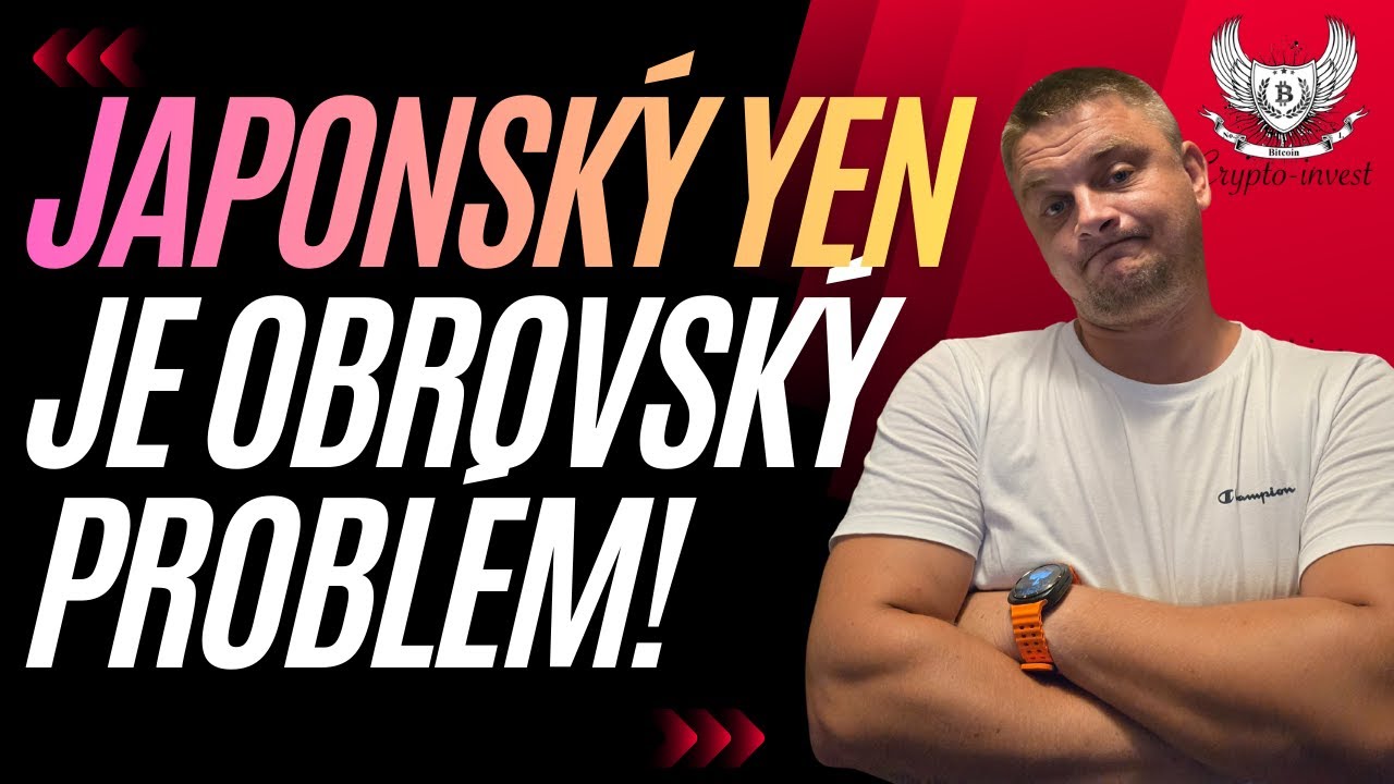 Japonský Yen = Big problem! #btc #bitcoin