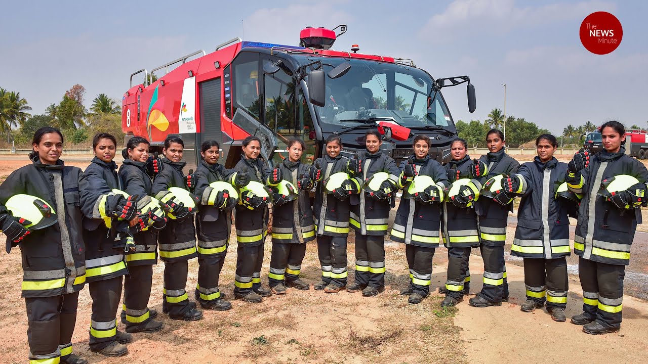 Meet Asia's largest all-women squad of aviation firefighters at Bengaluru airport
