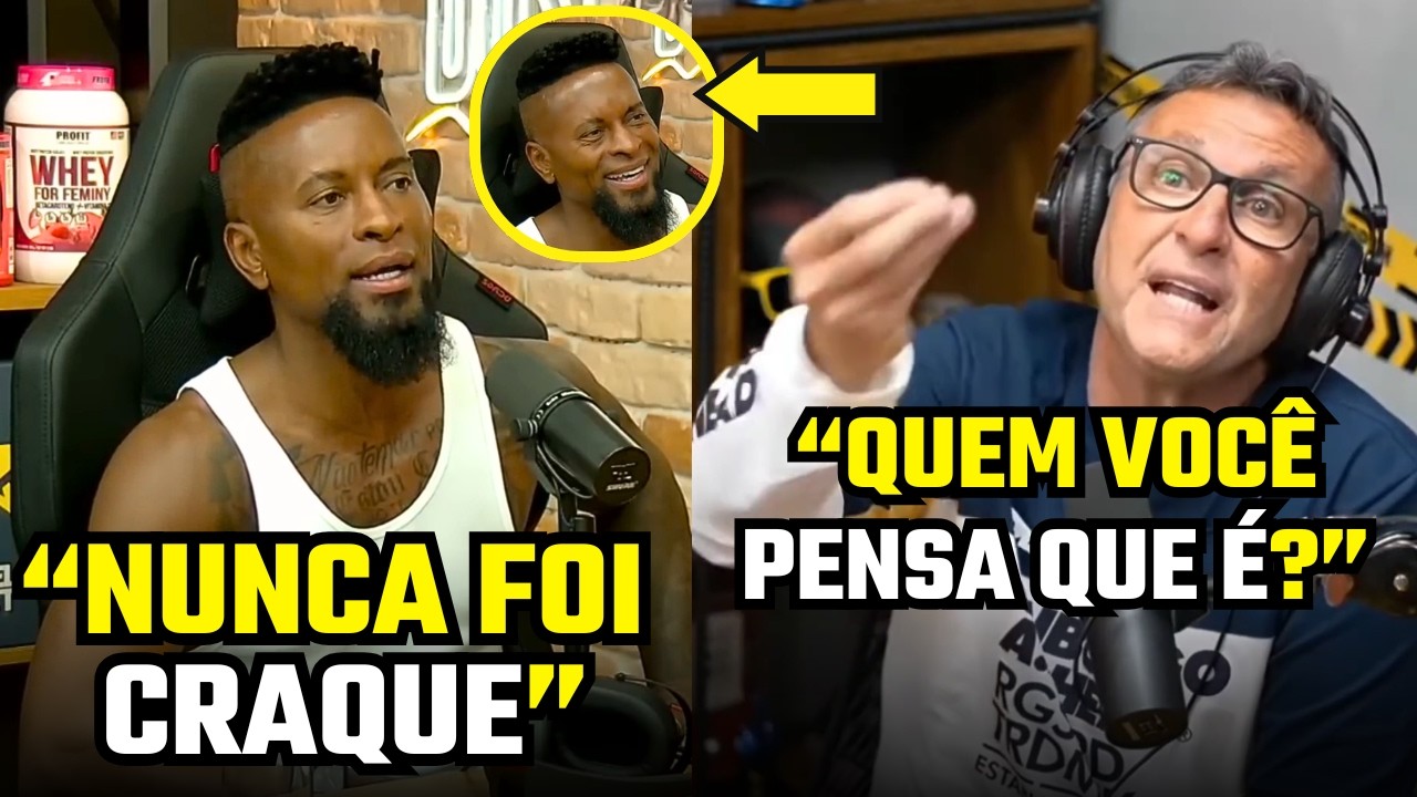 “NUNCA FOI CRAQUE” ZÉ ROBERTO detona NETO com ESCULACHO AGRESSIVO e defende NEYMAR em entrevista