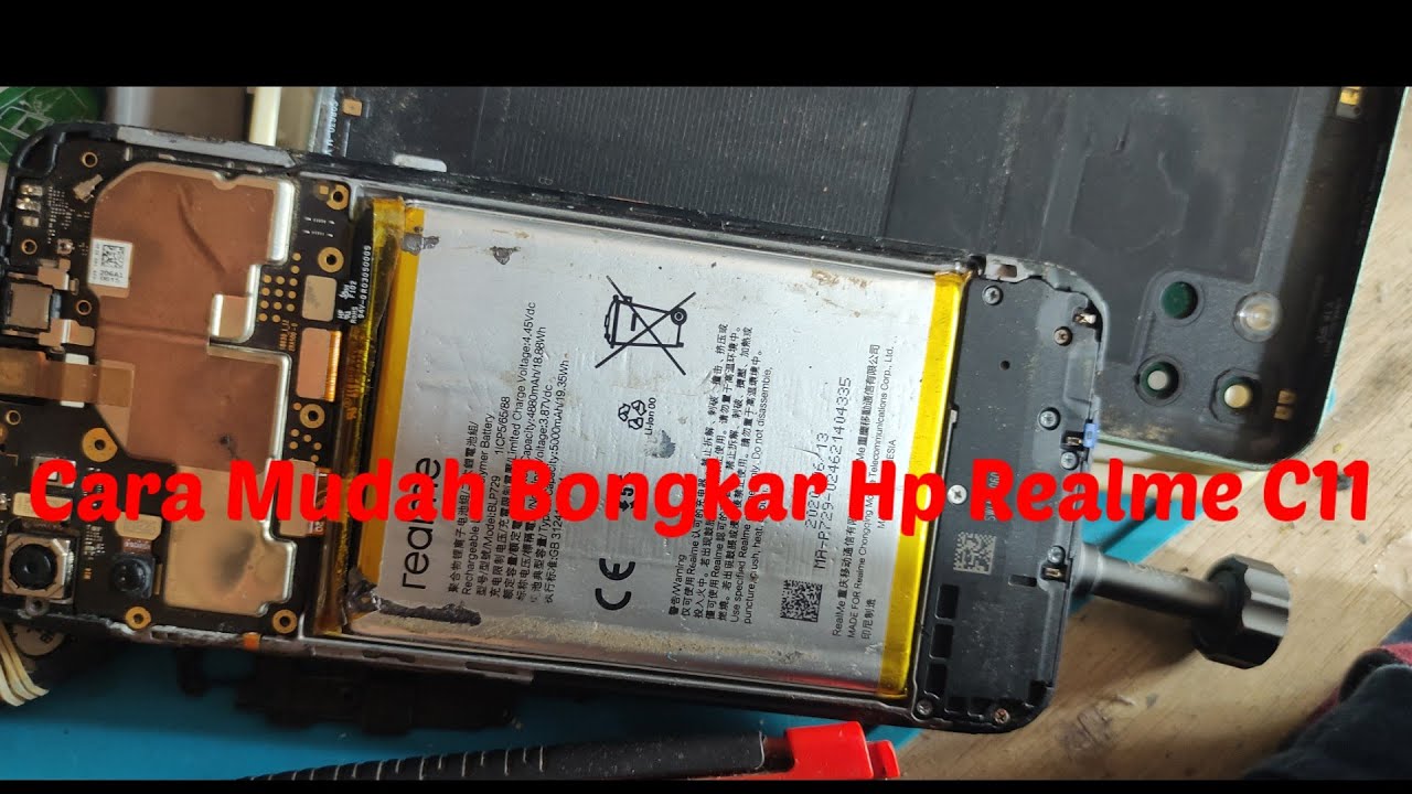 Cara Mudah Bongkar Hp Realme C11