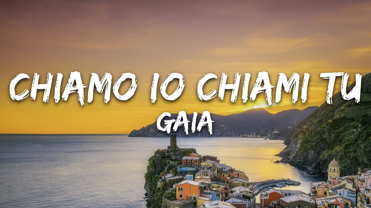 Gaia - CHIAMO IO CHIAMI TU (Sanremo 2025) [Testo/Lyrics]