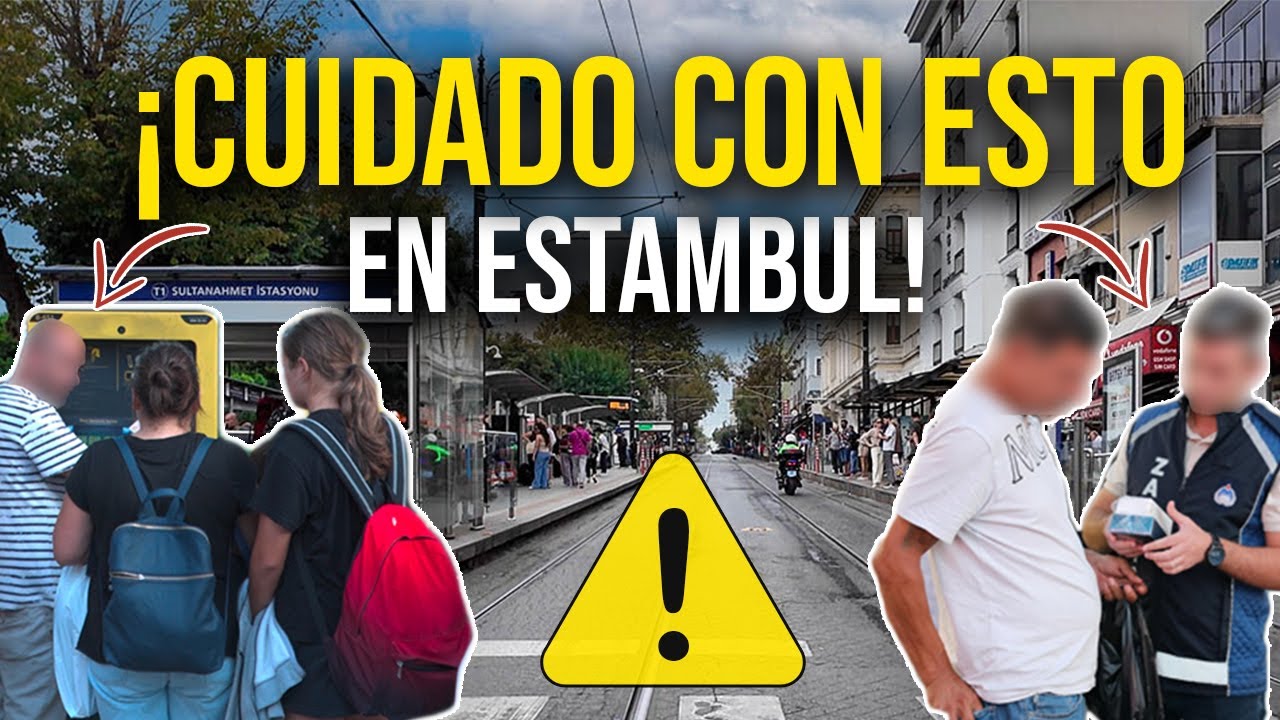 Evita estas ESTAFAS en Estambul