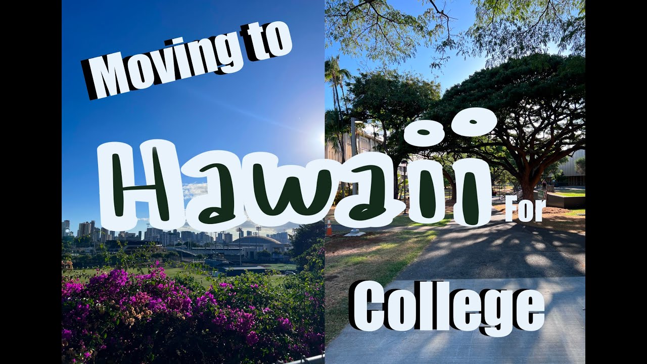 moving to HAWAII for college! pack, travel, and move in with me!