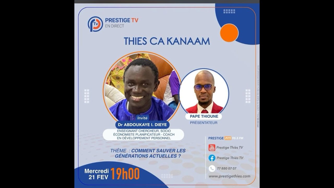 🛑DIRECT Thiès Ça Kanam : Pape Thioune reçoit Dr Abdoulaye Idrissa Dièye
