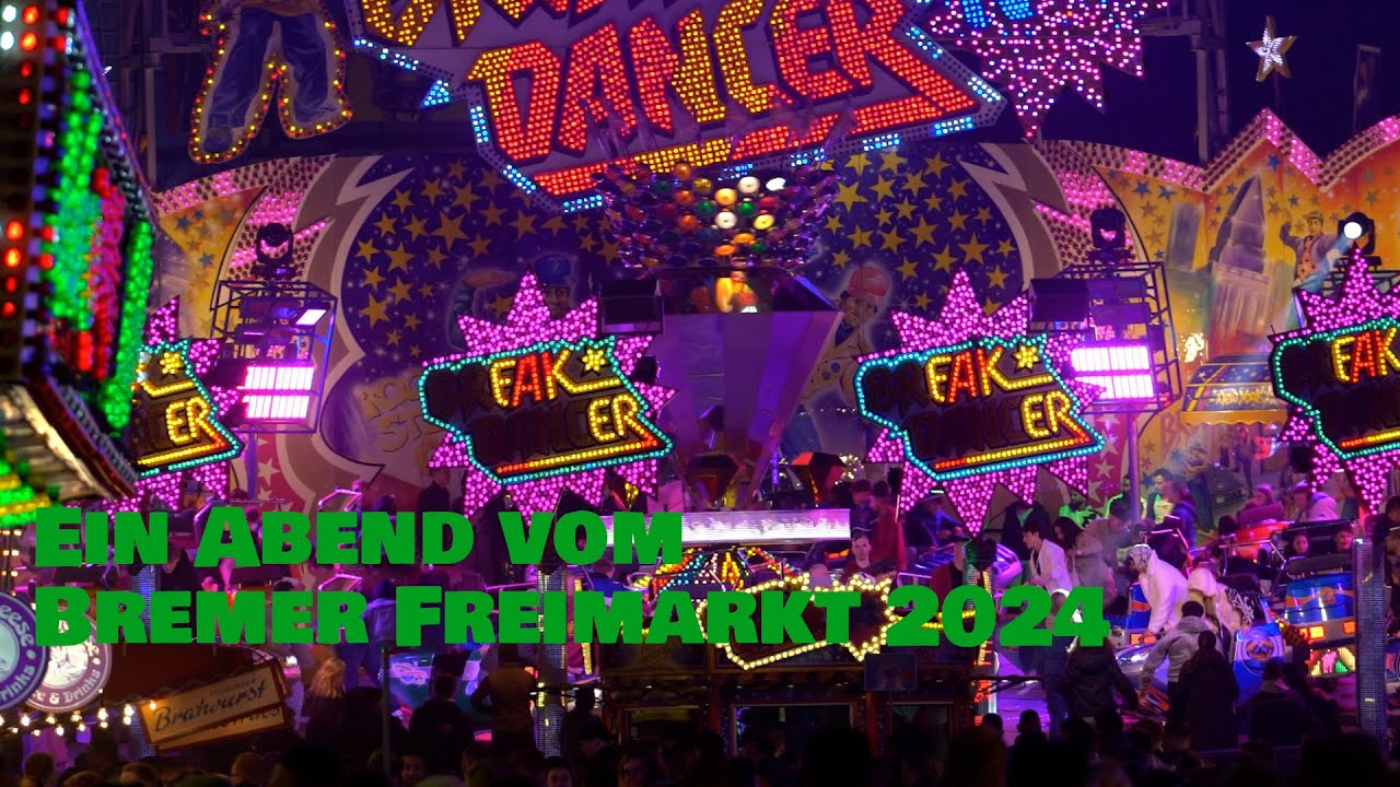 Ein Abend vom Bremer Freimarkt 2024