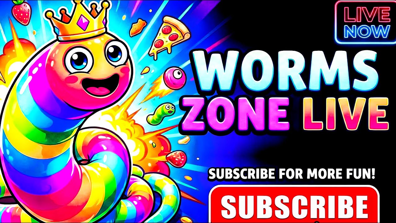 20 Million Score Challenge! 🔥 WormsZone.io Live