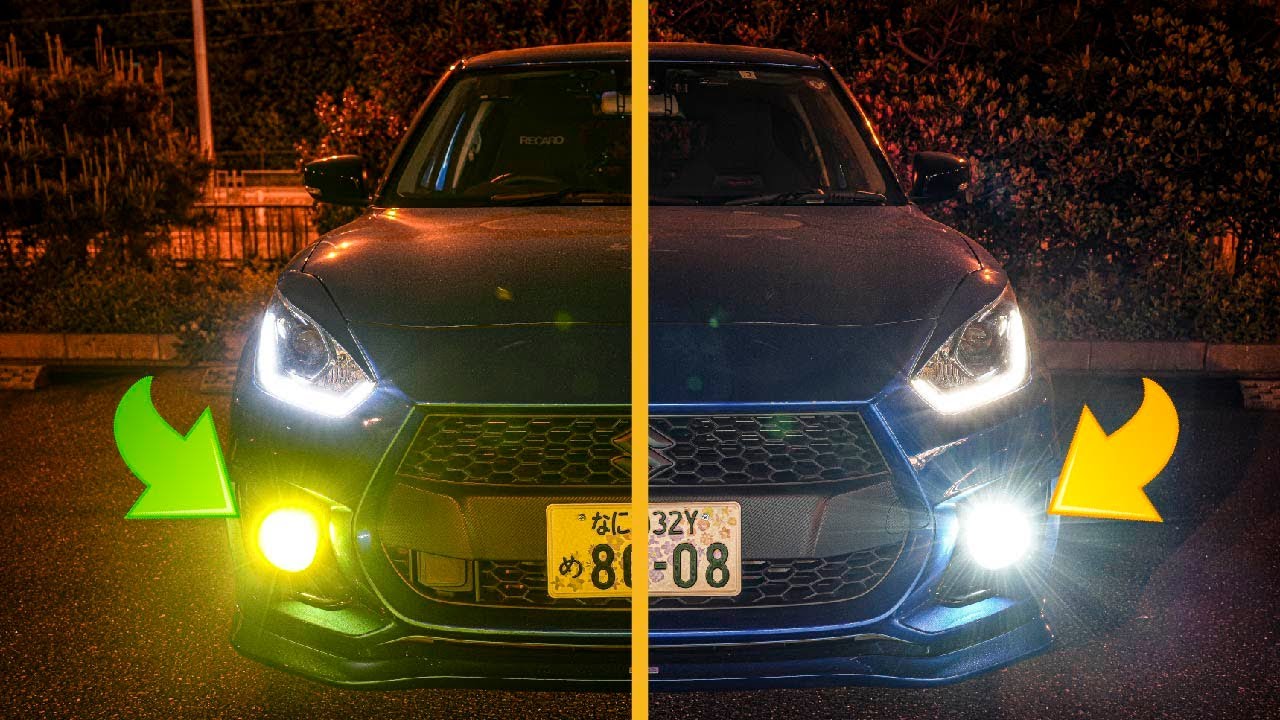 【DIY】これが人気の秘密！Amazonベストセラーフォグランプの正直レビュー