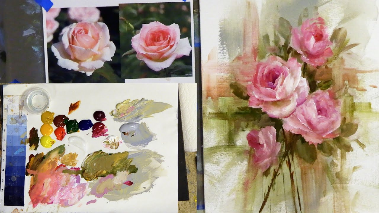 Adding Visual Depth to Your Rose Paintings