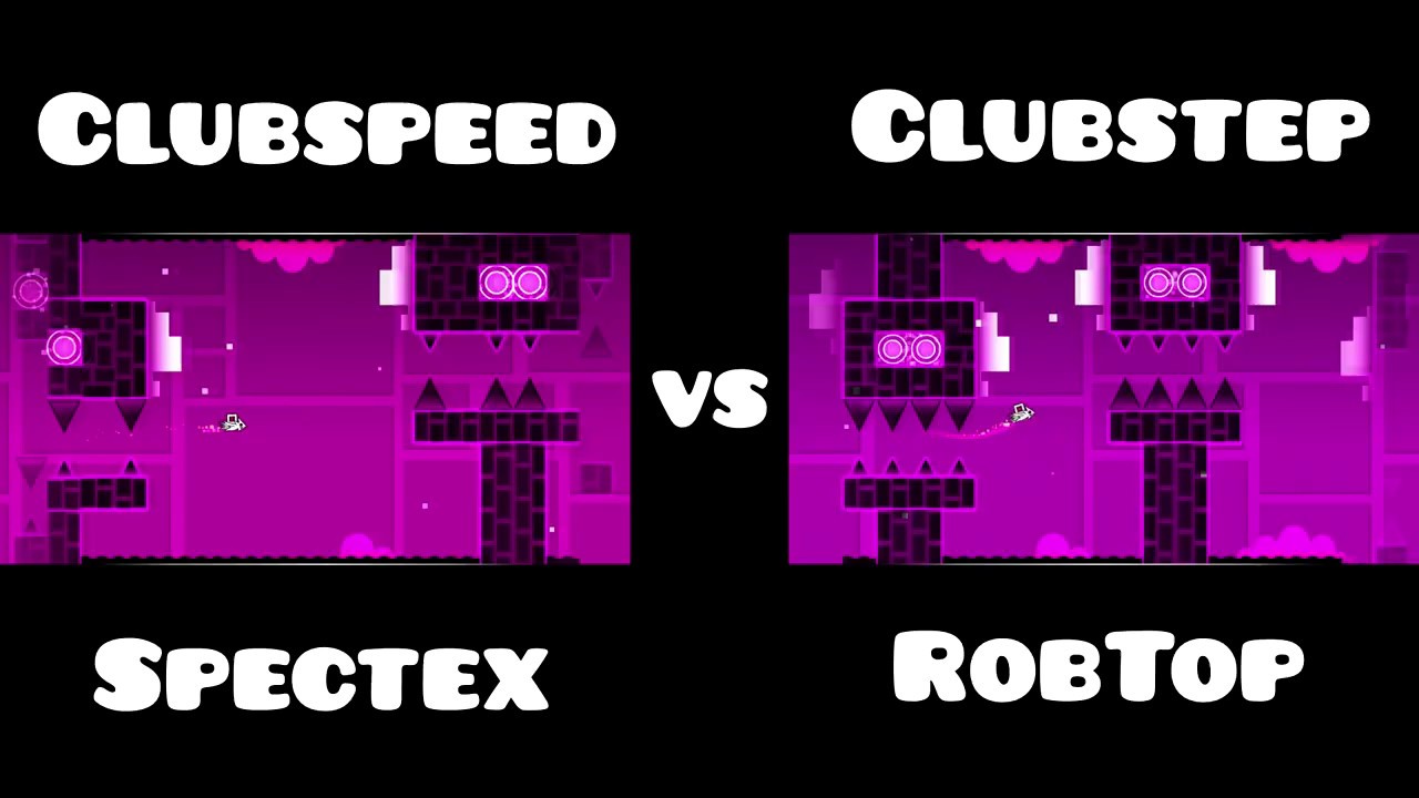 Clubspeed vs Clubstep (comparison) | Spectex and RobTop