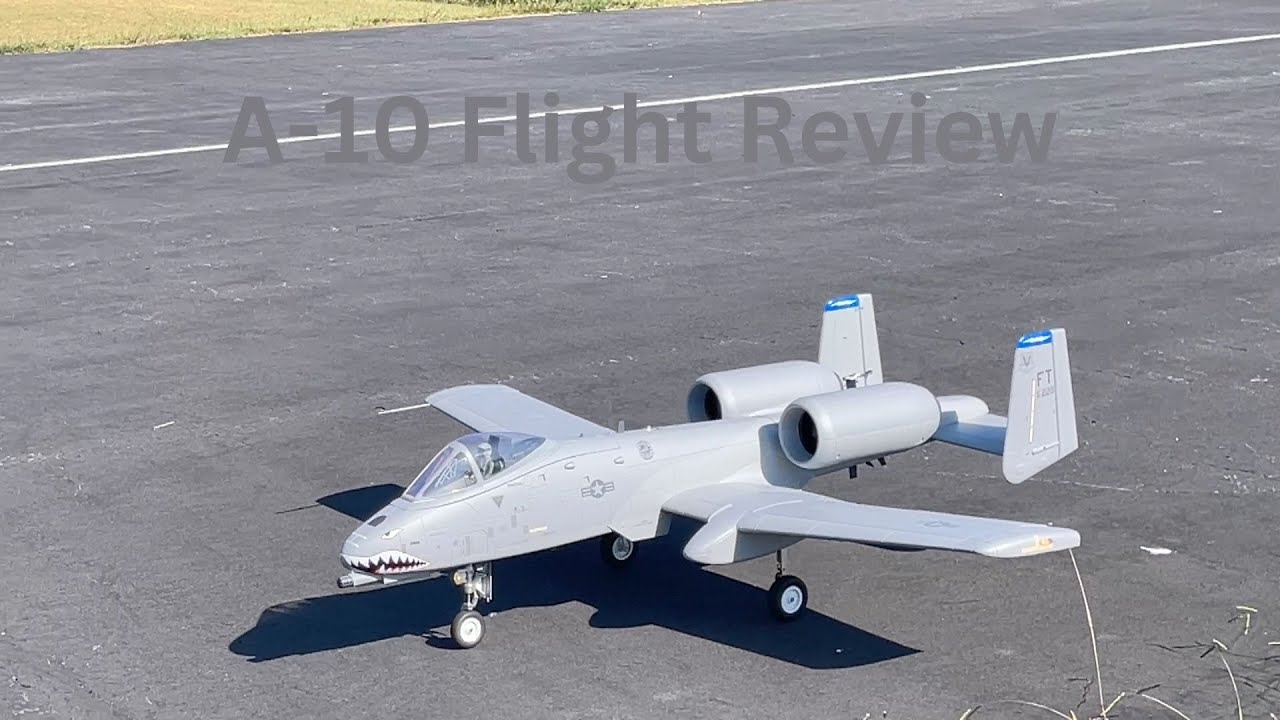 Freewing A-10 Thunderbolt II Twin 80mm: Flight Review/Top Speed